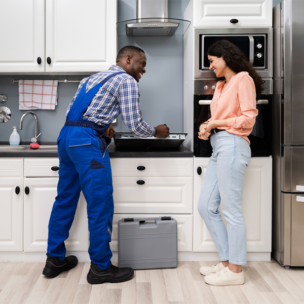 can you provide an estimate for cooktop repair before beginning any work in Huntington Vermont